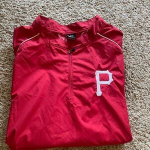 Rawlings Pittsburg Pirates Red Lightweight Jacket
